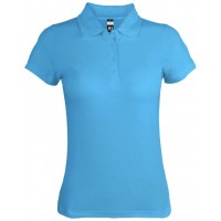 POLO PIQUÉ M/M EVE AZUL CÉU 